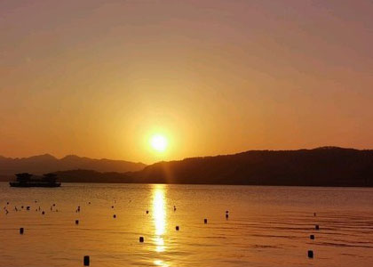 千岛湖夕阳曲